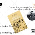 El autor, José Ángel Gascón, presenta su libro en la librería Libros Traperos de Murcia el próximo jueves 28 de noviembre